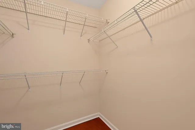 a view of a rack on the wall