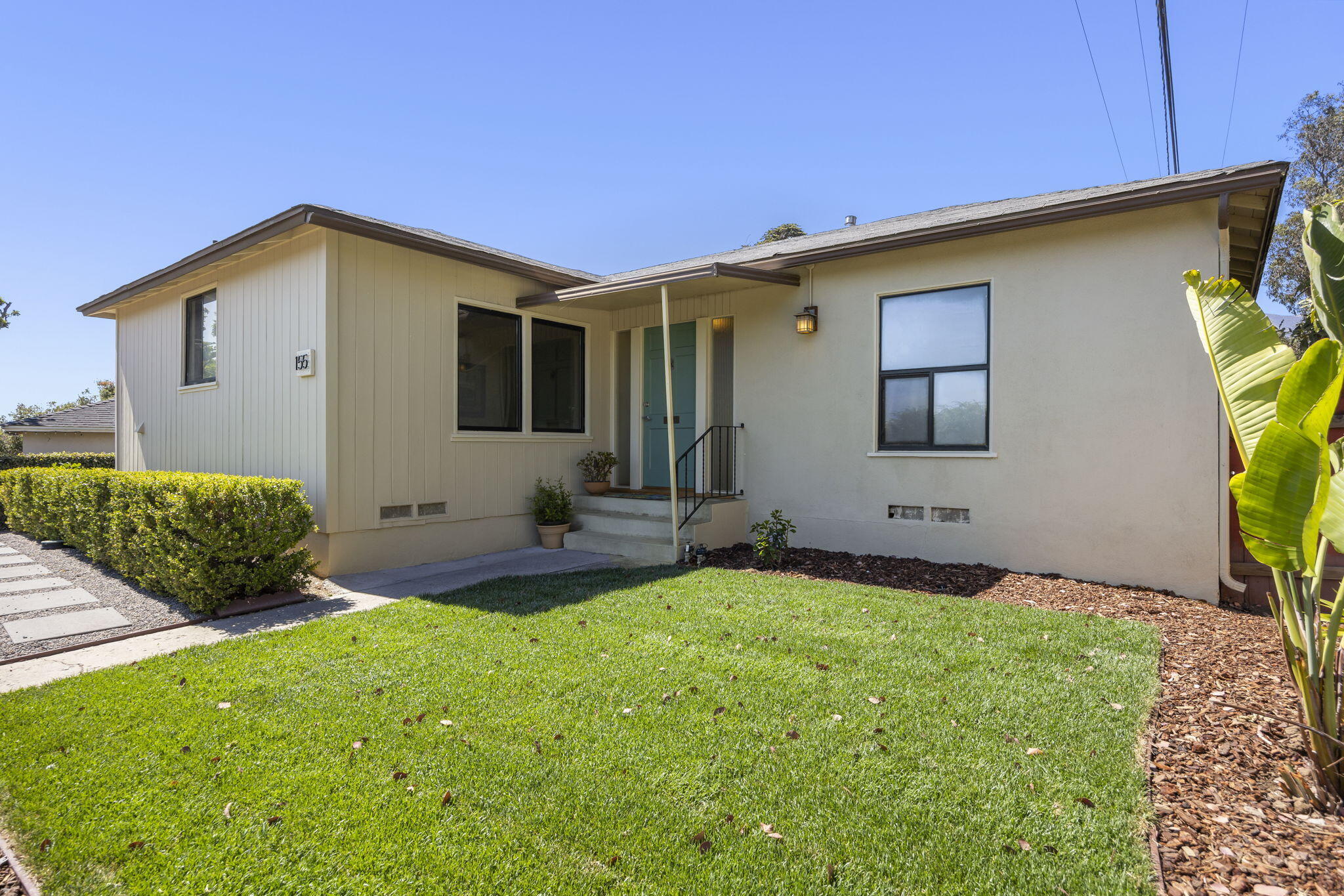 155 South Ontare Road Santa Barbara, CA 93105 - Photo 44 of 45 a backyard of a house with seating space