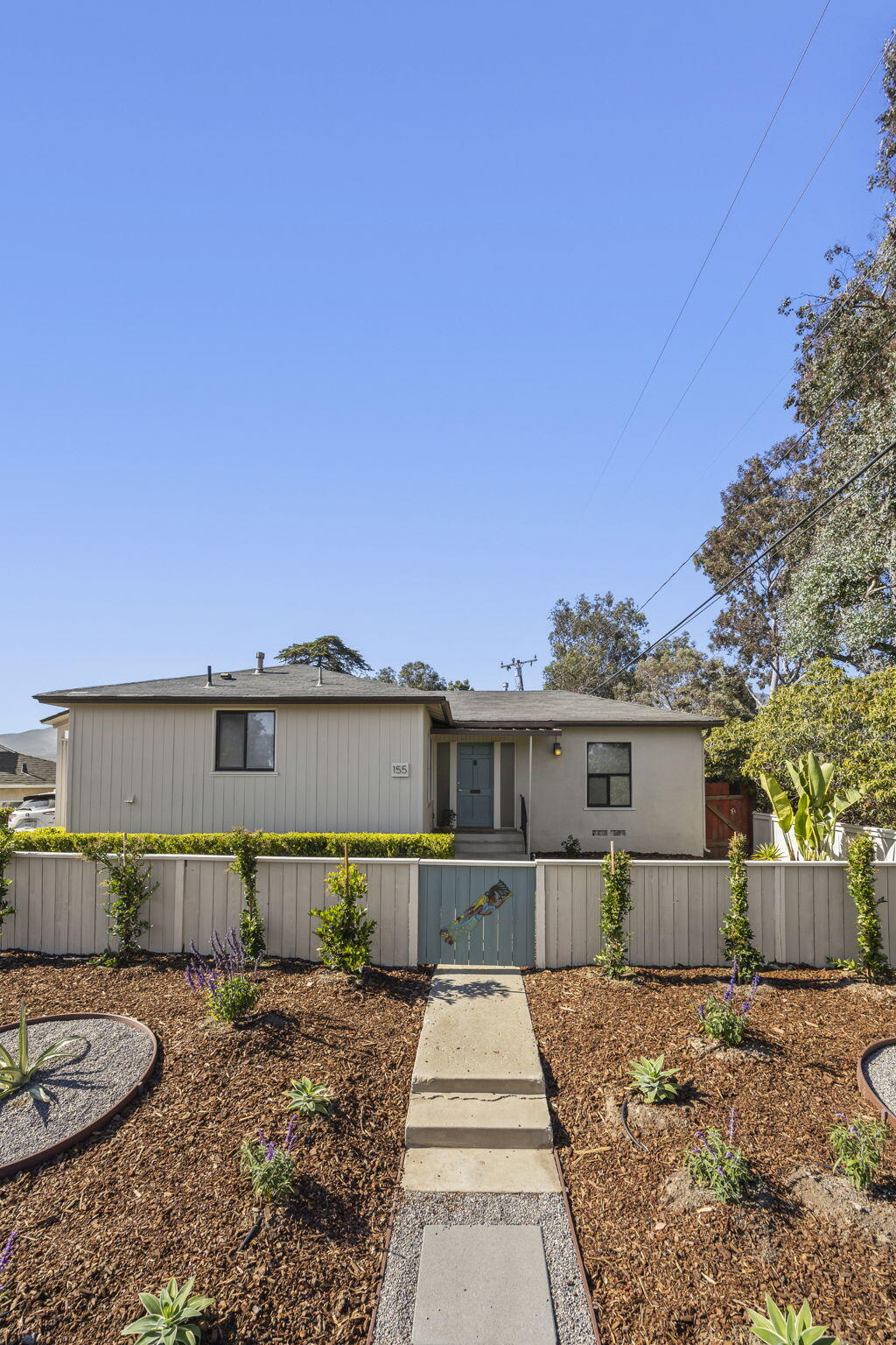 155 South Ontare Road Santa Barbara, CA 93105 - Photo 45 of 45 a front view of a house with a yard