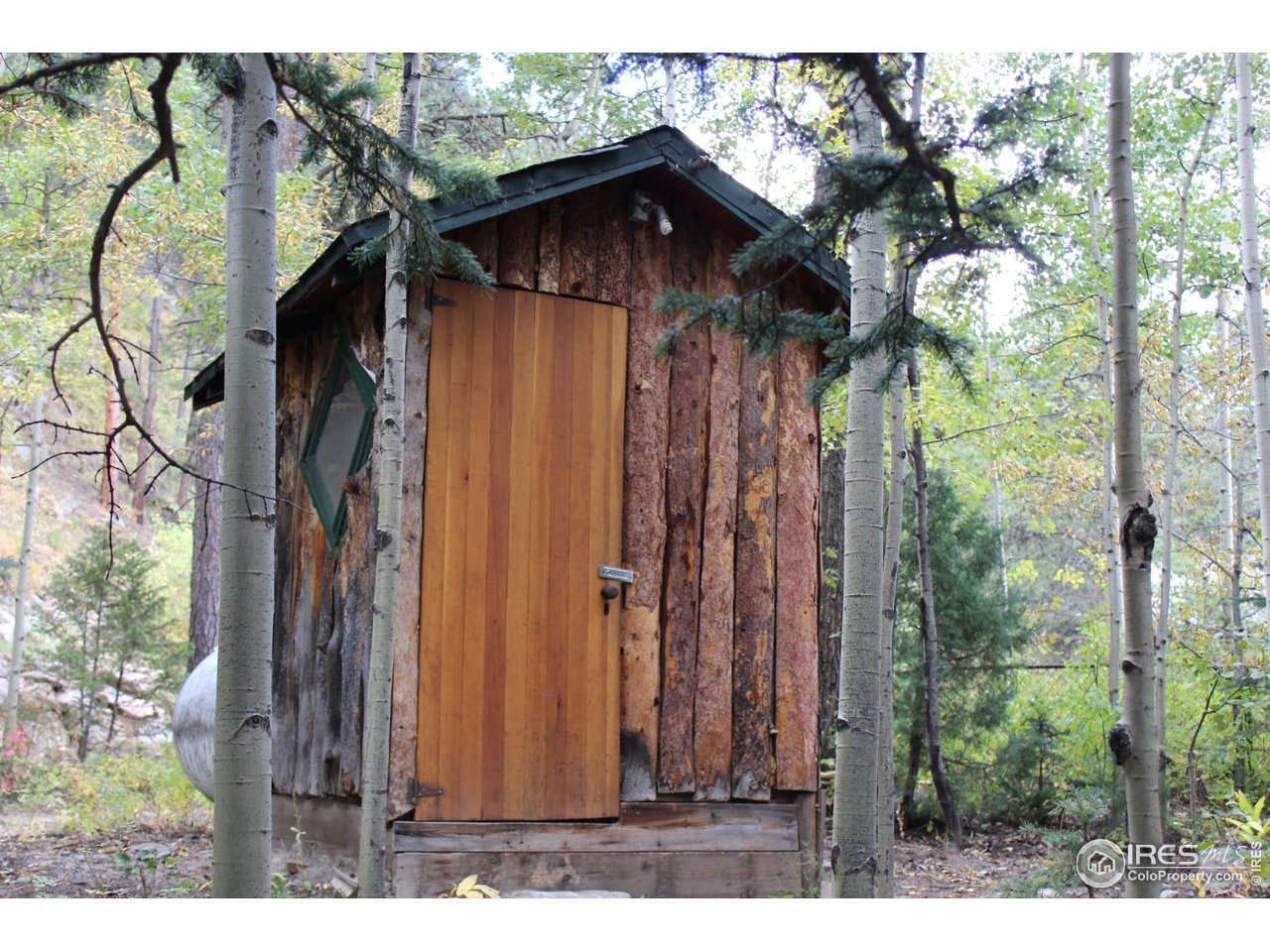 223 Riverside Drive Lyons, CO 80540 - Photo 30 of 33 Sepic vault and outhouse