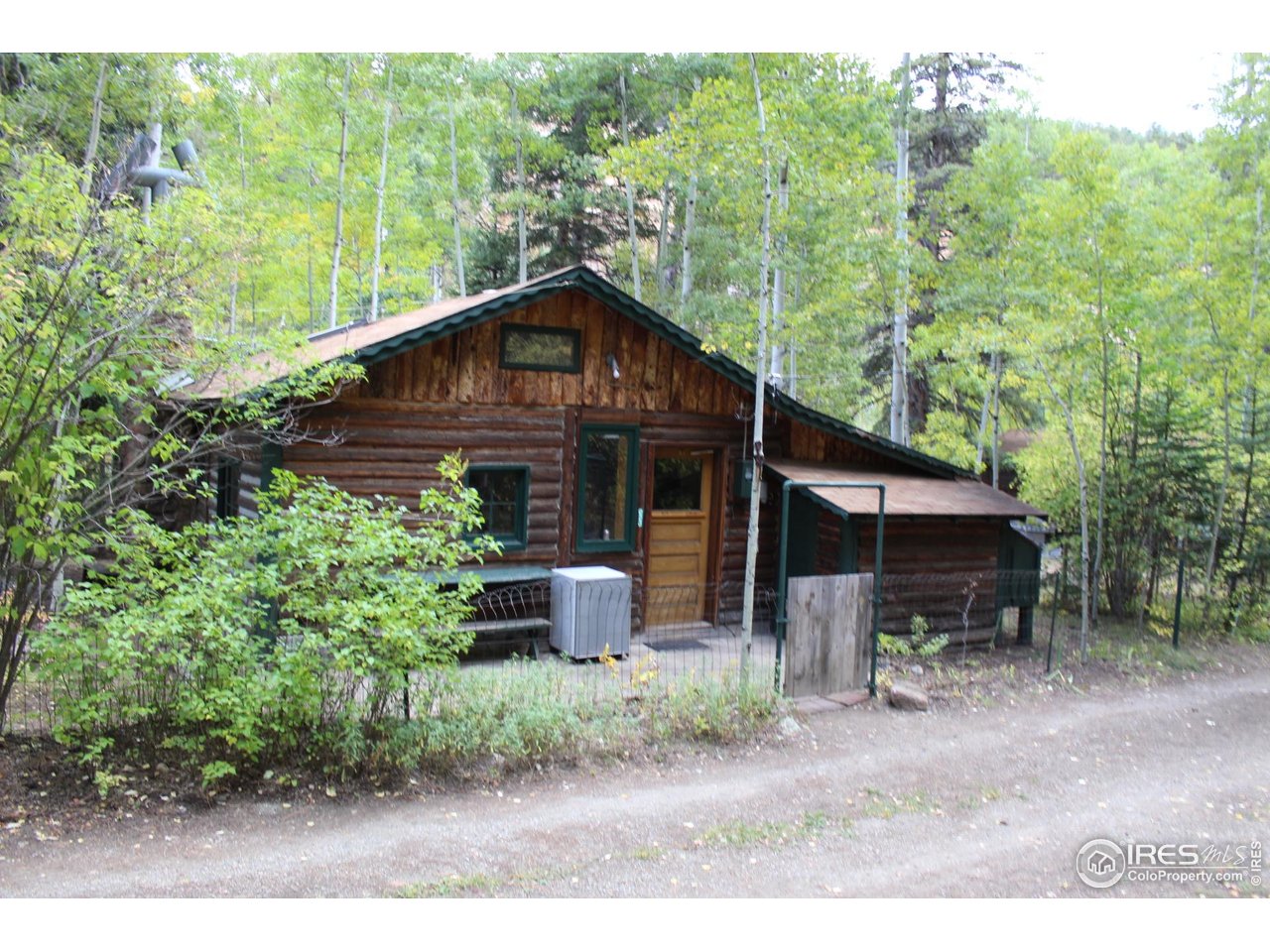 223 Riverside Drive Lyons, CO 80540 - Photo 10 of 33 Front of cabin
