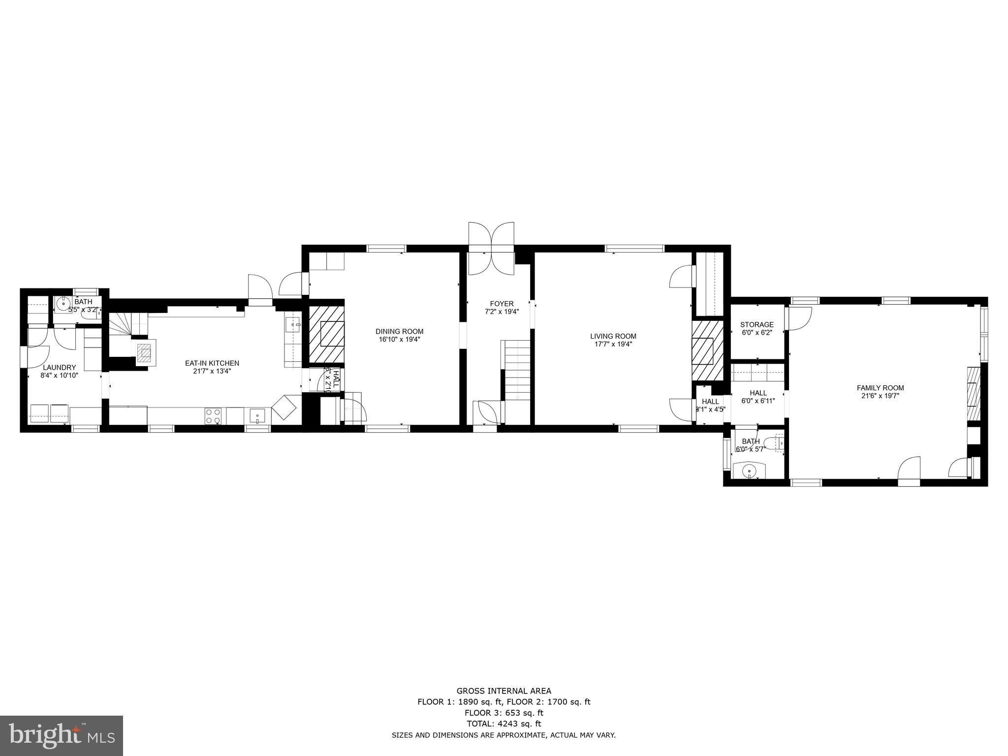 6029 Edesville Road Rock Hall, MD 21661 - Photo 44 of 75 First floor layout