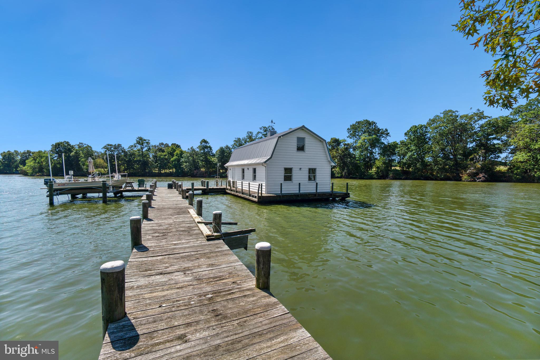 6029 Edesville Road Rock Hall, MD 21661 - Photo 7 of 75 Pier with boat ramp, boat house and 2 lifts