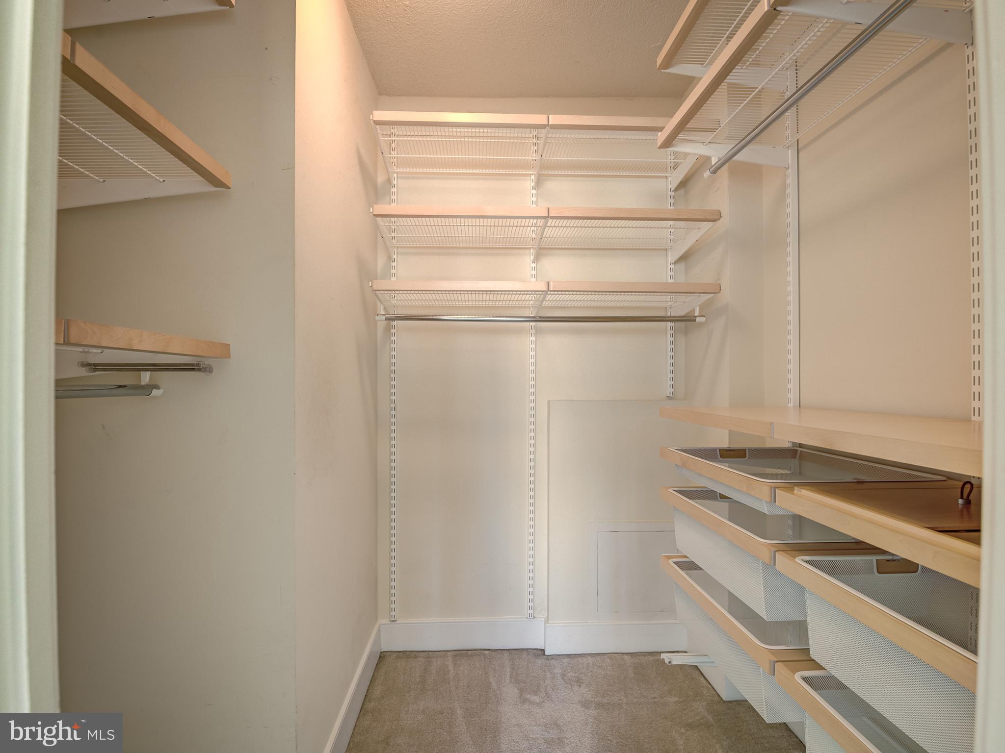1220 Blair Mill Road, Unit 902 Silver Spring, MD 20910 - Photo 31 of 48 a view of walk in closet with empty racks