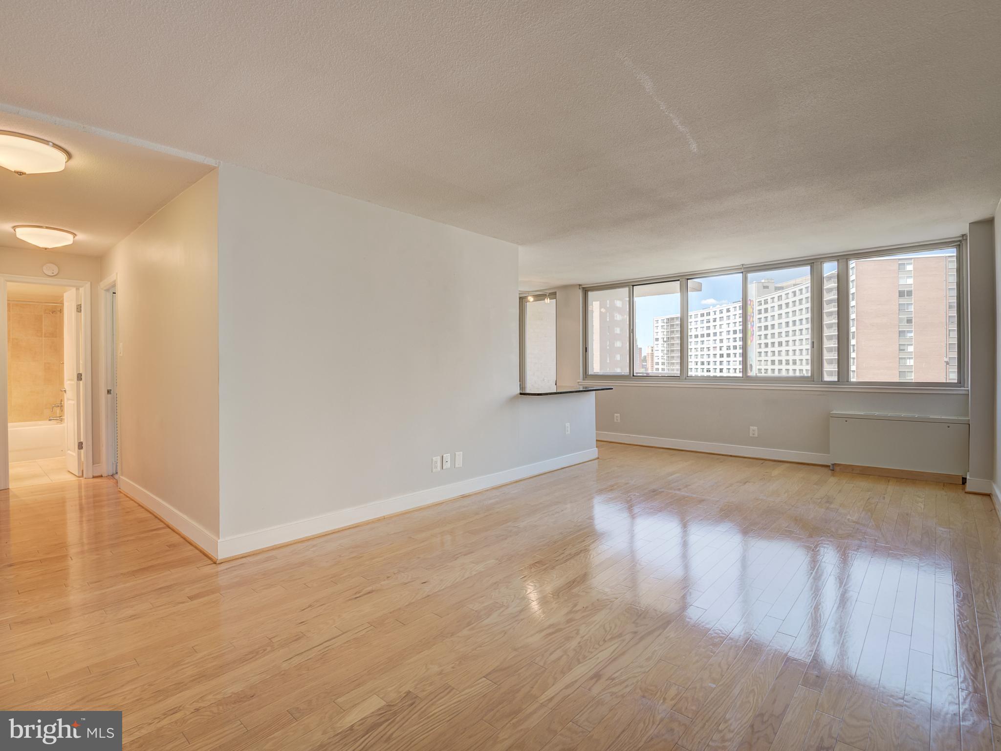 1220 Blair Mill Road, Unit 902 Silver Spring, MD 20910 - Photo 5 of 48 wooden floor in an empty room with a window