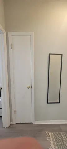 a front view of a building