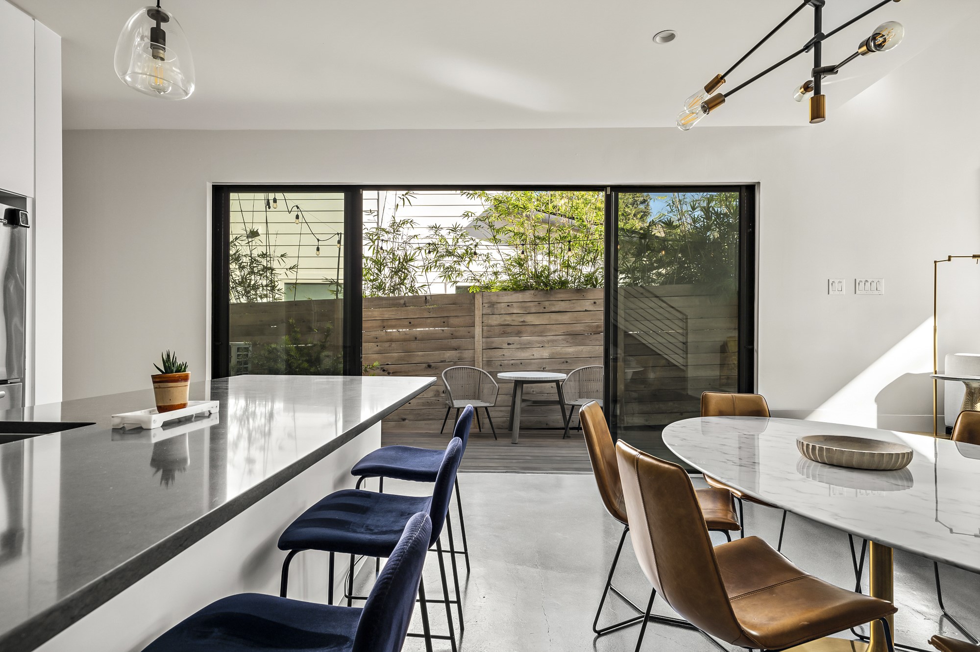 2411 Euclid Avenue, Unit A Austin, TX 78704 - Photo 19 of 40 Expansive sliding doors create seamless indoor-outdoor living