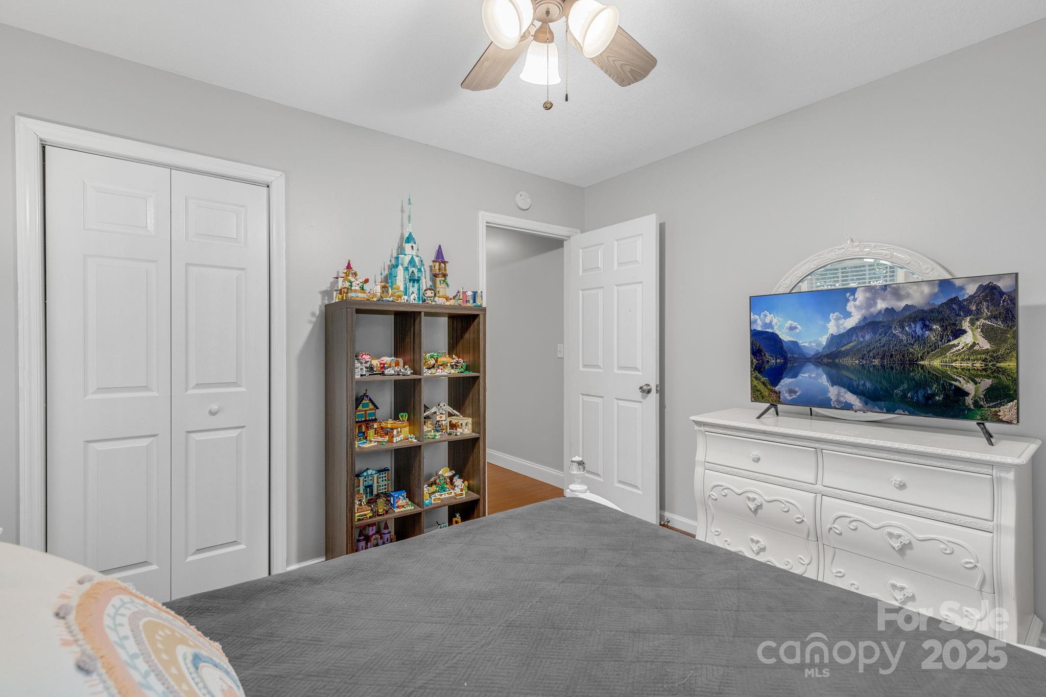 904 Mills Gap Road Fletcher, NC 28732 - Photo 21 of 36 a view of a hallway with closet and cabinet