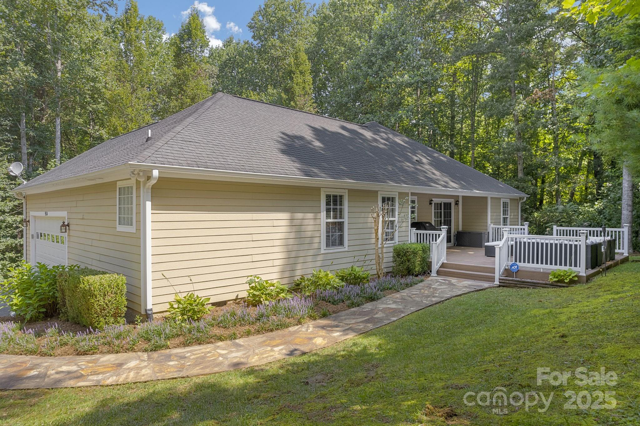 904 Mills Gap Road Fletcher, NC 28732 - Photo 29 of 36 a front view of house with yard and green space
