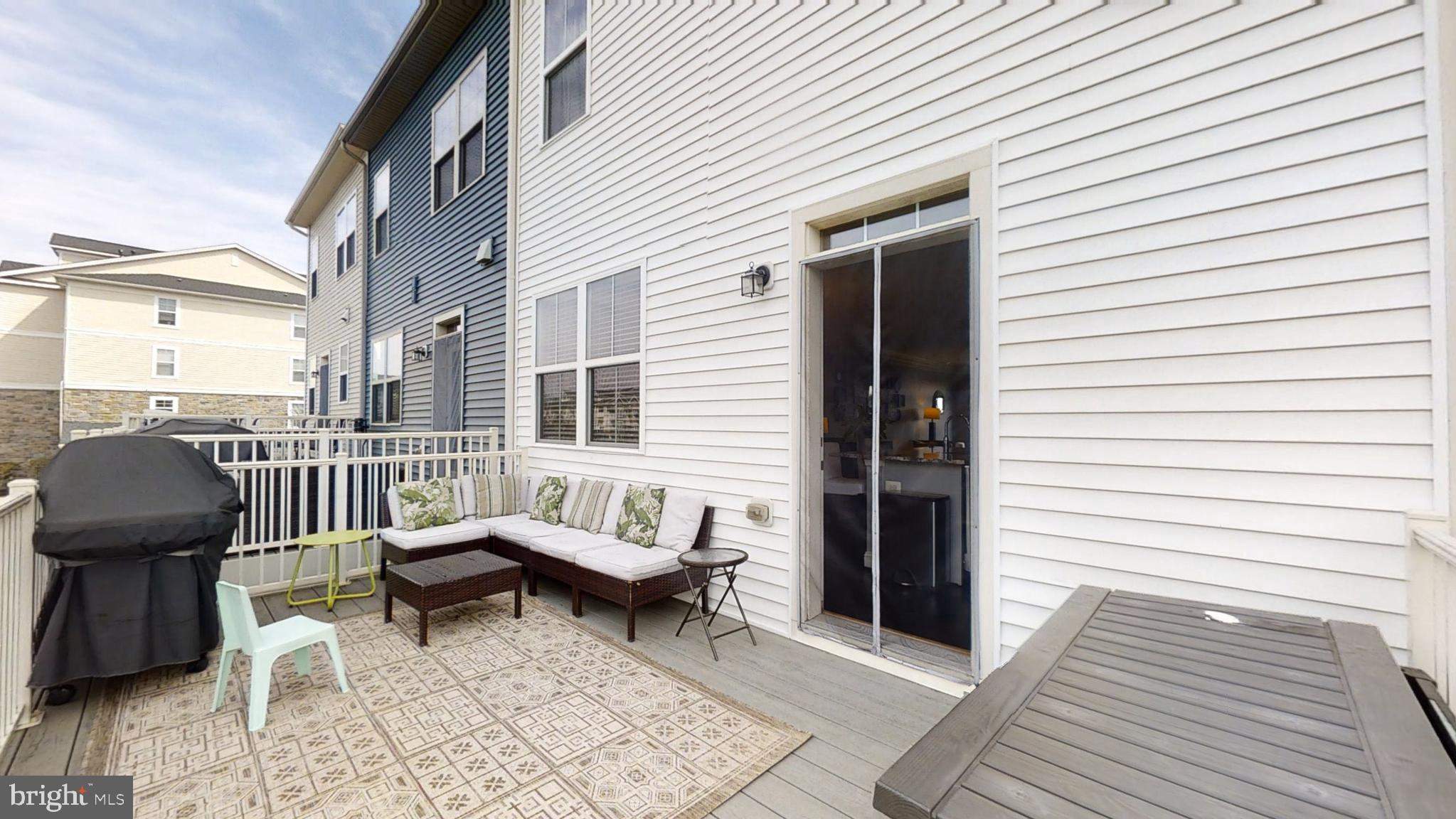 22490 Newcut Road Clarksburg, MD 20871 - Photo 35 of 37 Large Deck Off of Kitchen