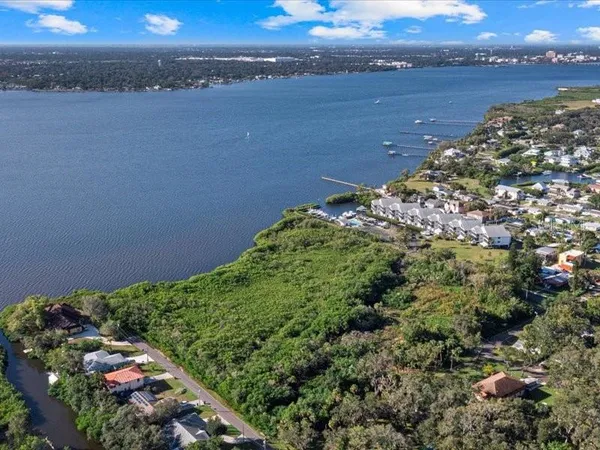 a view of a lake with a lake