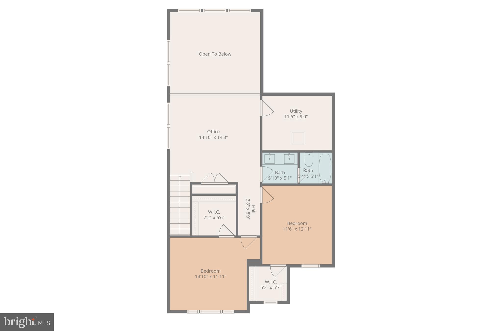 266 Exeter Street Ocean View, DE 19970 - Photo 62 of 62 Second Floor Plan