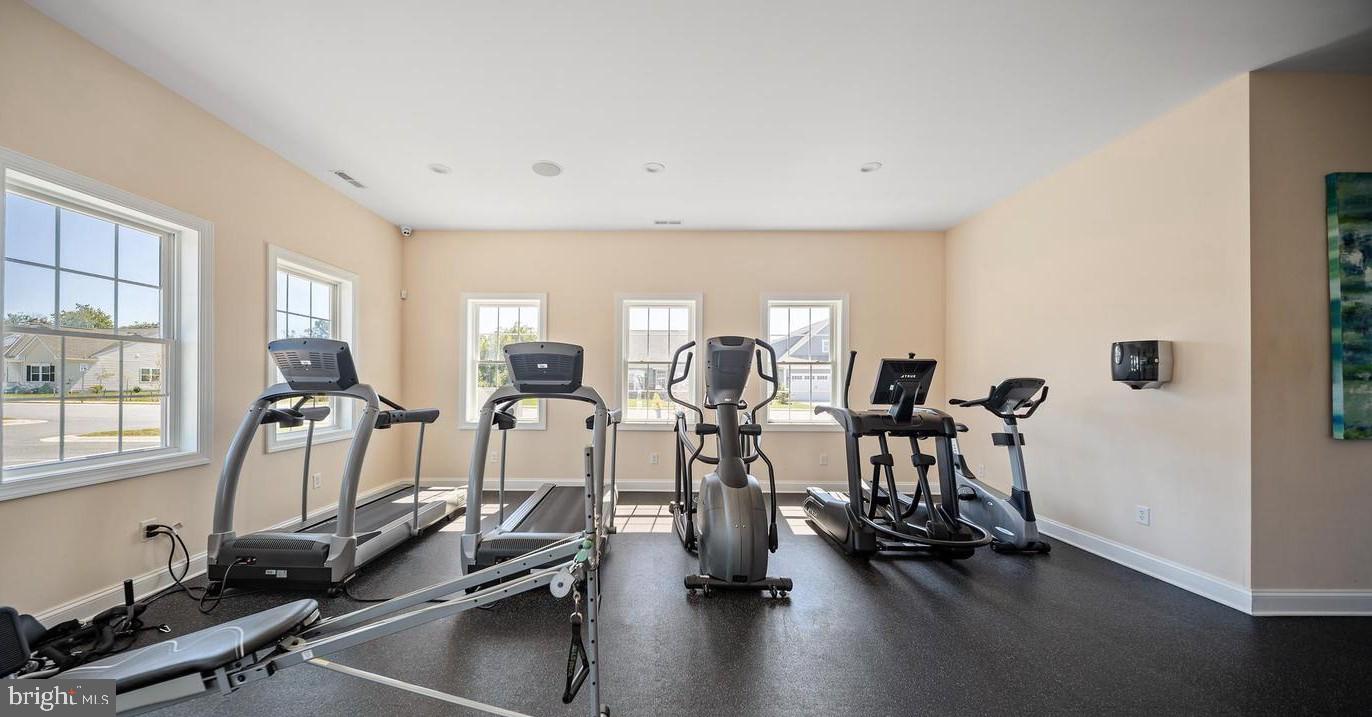 266 Exeter Street Ocean View, DE 19970 - Photo 48 of 62 a view of a room with gym equipment