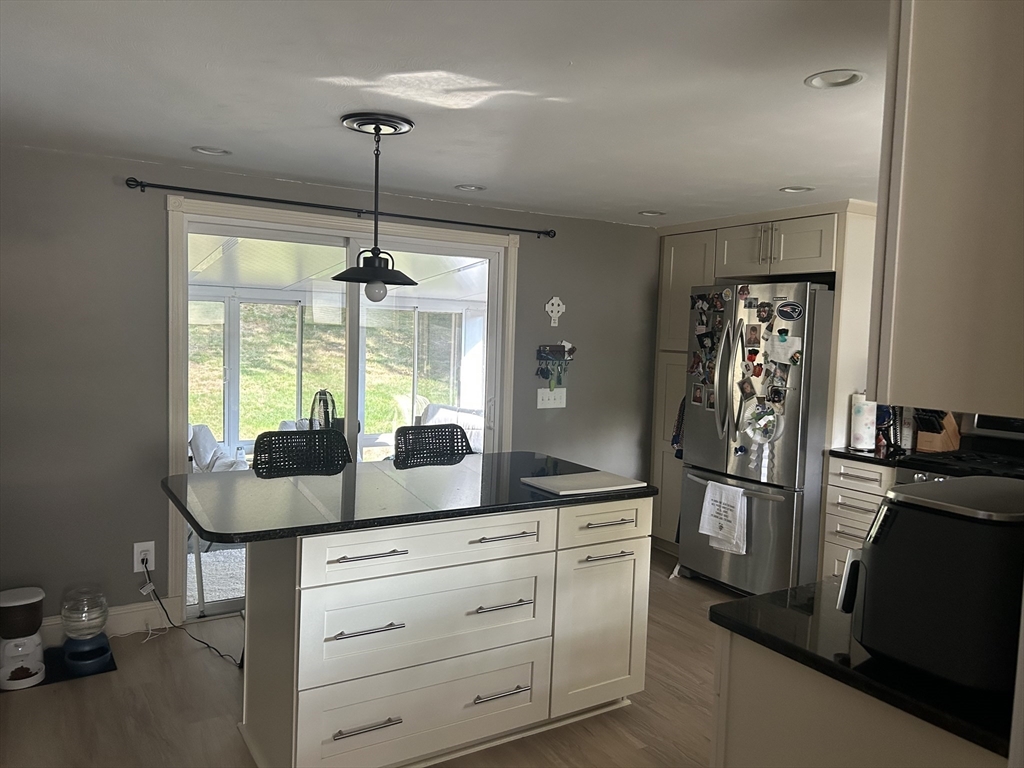 48 Smiths Lane Kingston, MA 02364 - Photo 11 of 22 a kitchen with counter top space and refrigerator