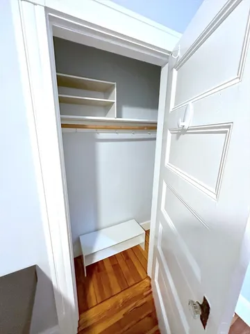 a view of walk in closet