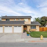 front view of house with a yard