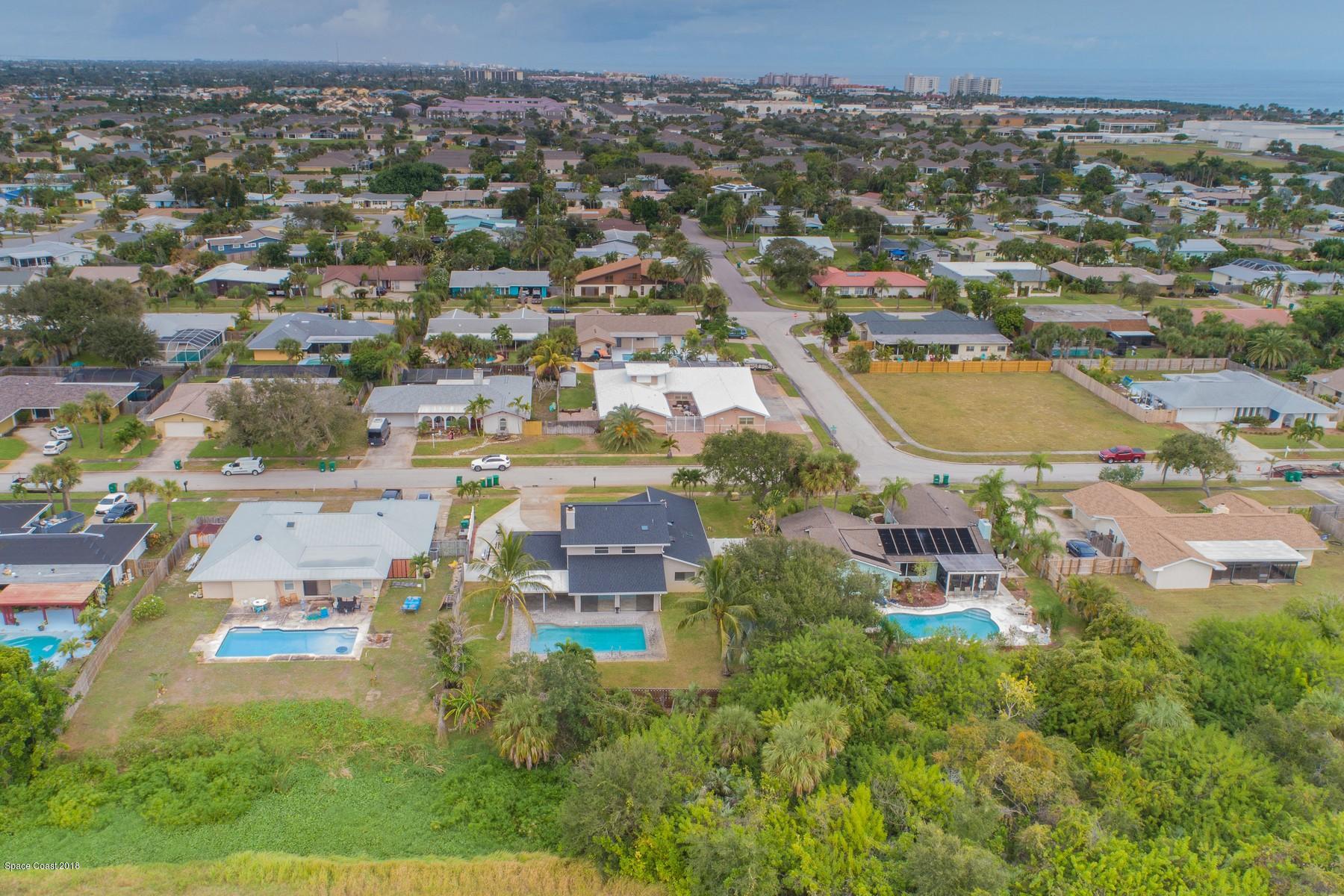 211 Sand Dollar Road Indialantic, FL 32903 - Photo 34 of 37 211SandDollarDrone(10of34)