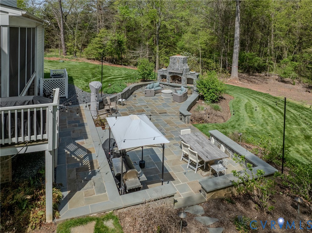 566 Church Hill Road Manakin-Sabot, VA 23103 - Photo 48 of 60 Aerial View of Back sanctuary