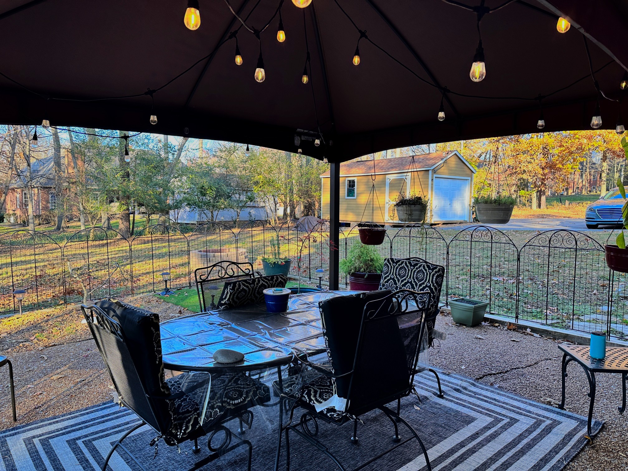 303 Raintree Drive Hendersonville, TN 37075 - Photo 9 of 36 a view of a porch with furniture and a yard