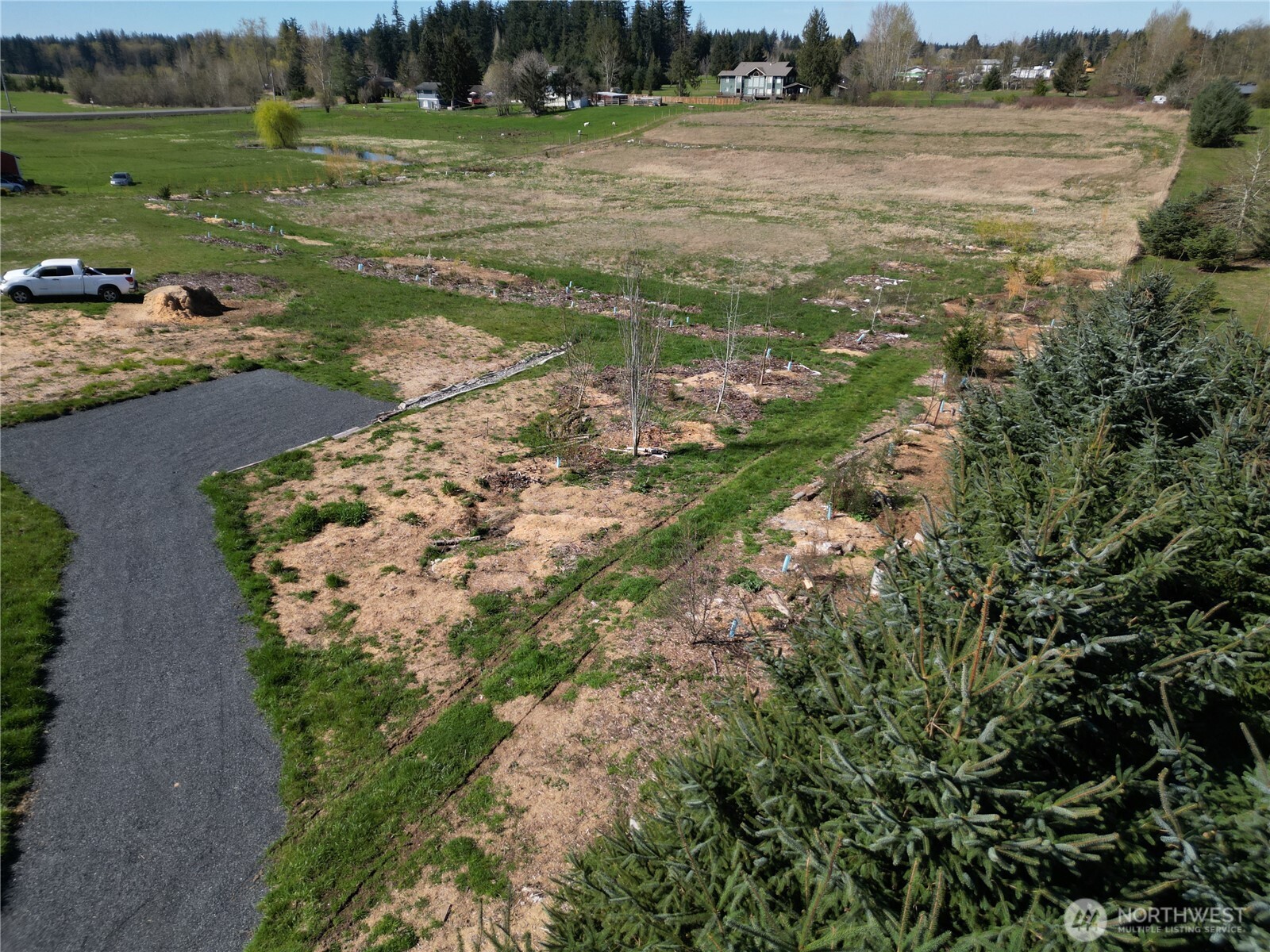 5351 Dinkle Road Bellingham, WA 98226 - Photo 2 of 21 a view of a street with a yard