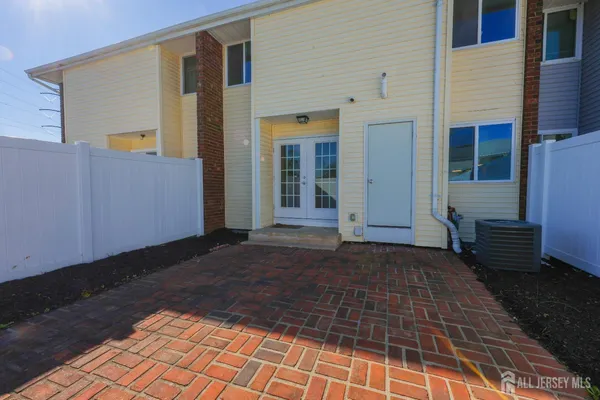 a view of a house with a door