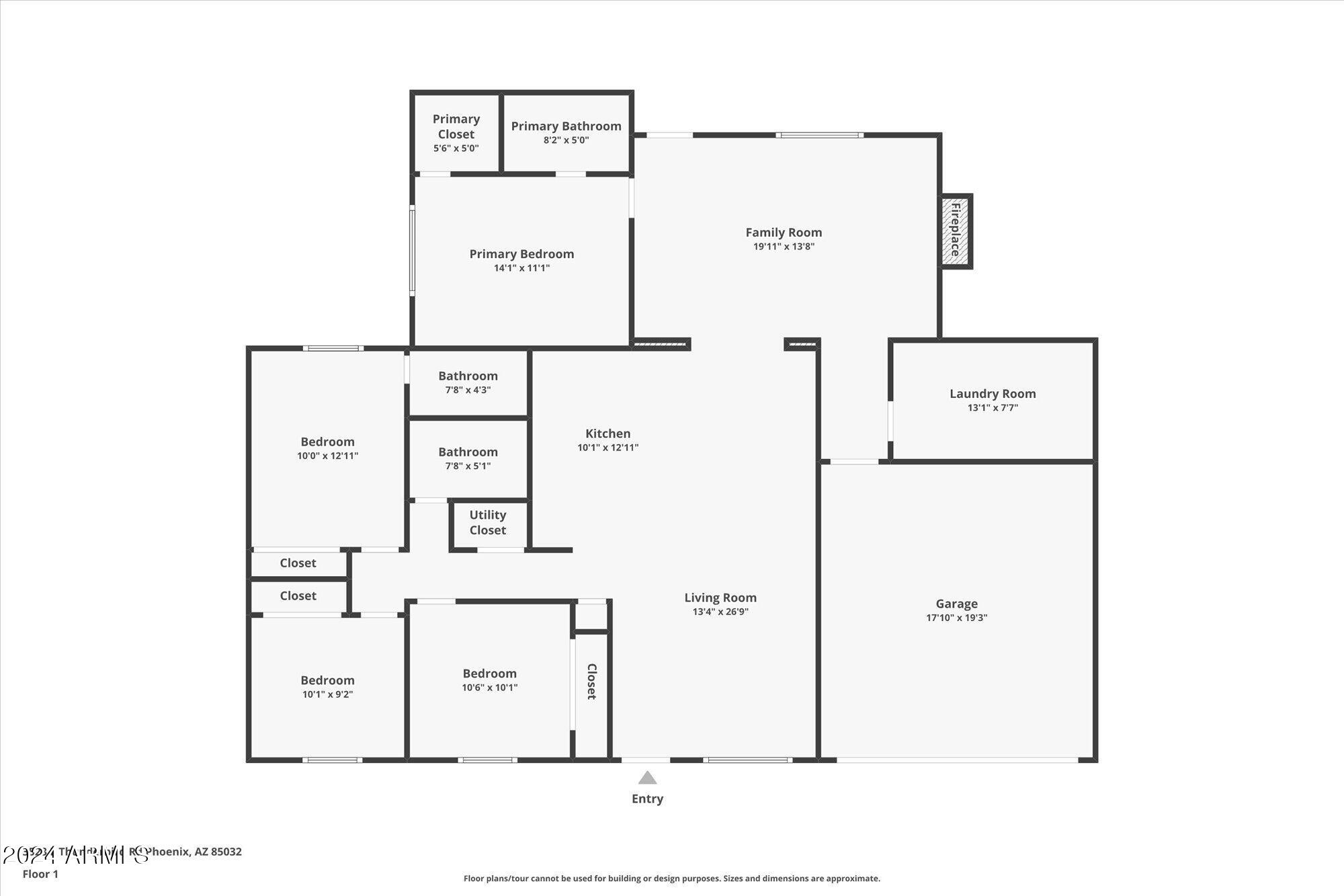 3523 East Thunderbird Road Phoenix, AZ 85032 - Photo 26 of 26 01-Floor Plan