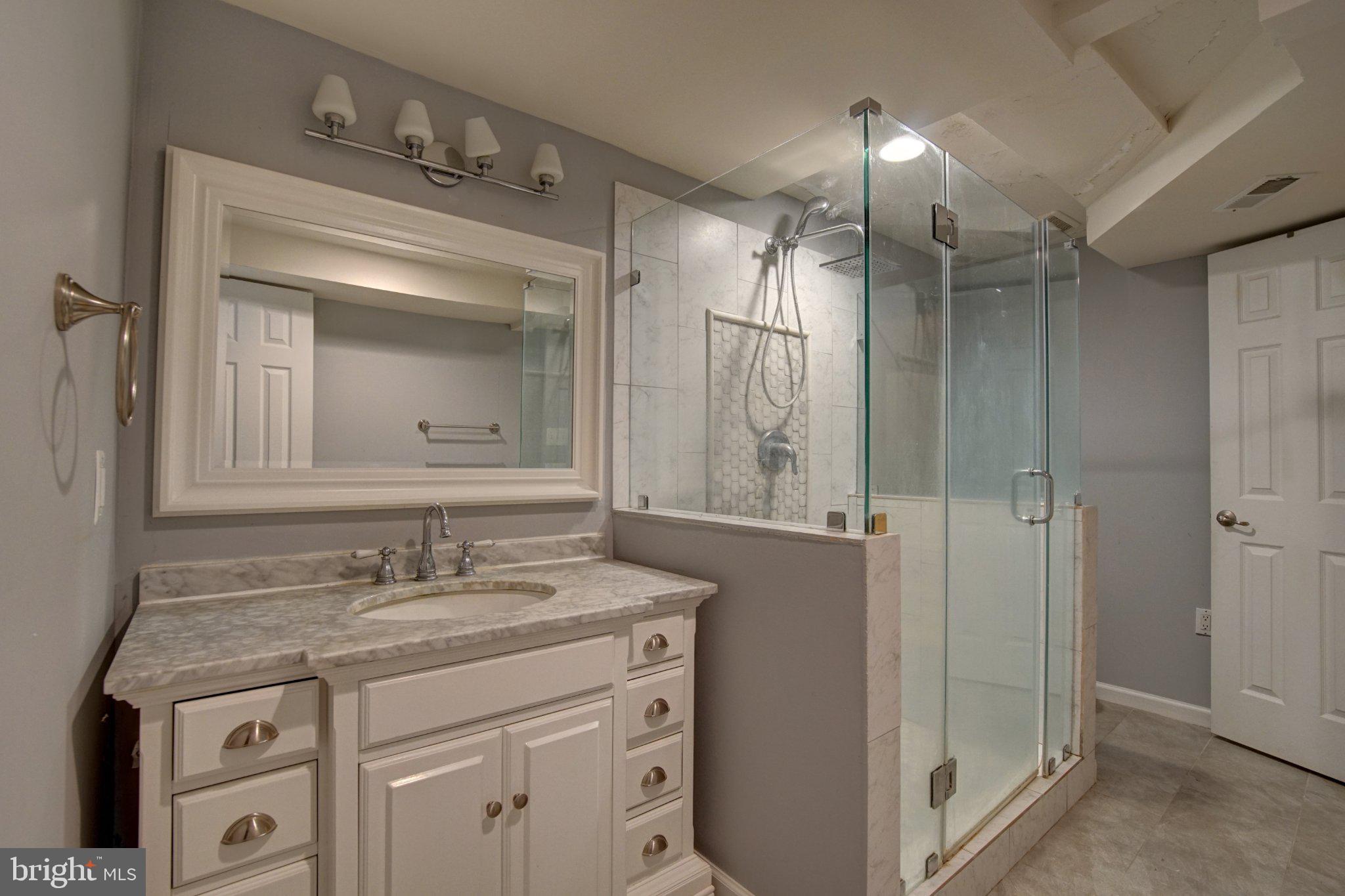 900 Walker Road Great Falls, VA 22066 - Photo 40 of 52 Sleek modern bathroom oasis.
