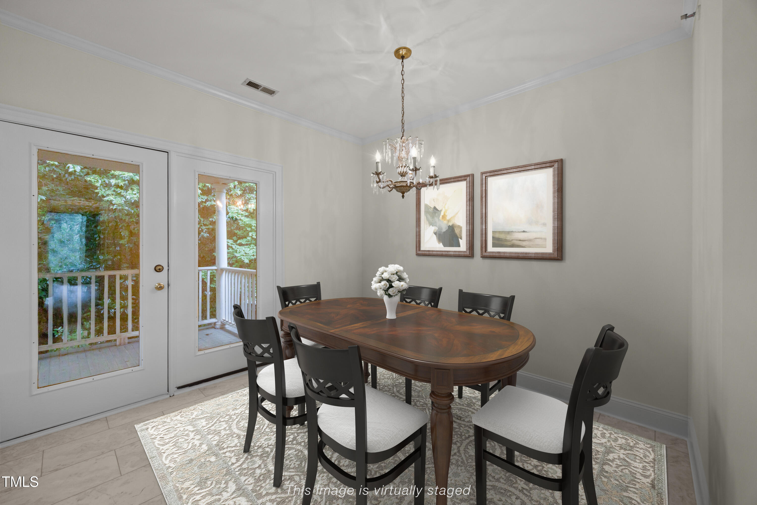 100 Edenburgh Road, Unit 202 Raleigh, NC 27608 - Photo 26 of 52 a view of a dining room with furniture and window