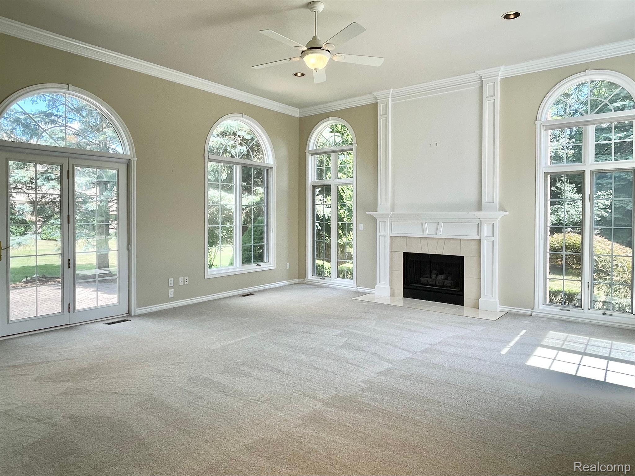 5706 Kirkridge Trail Rochester, MI 48306 - Photo 19 of 60 Gas fireplace, beautiful views