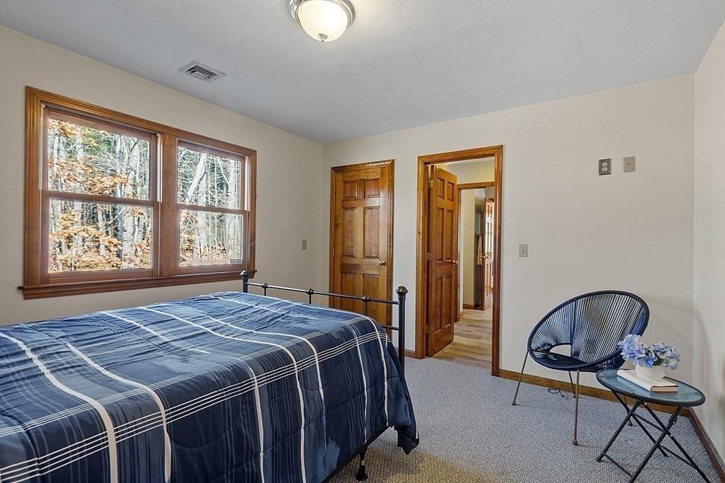 169 Wallace Hill Road Townsend, MA 01469 - Photo 30 of 42 a bedroom with a bed chair and window
