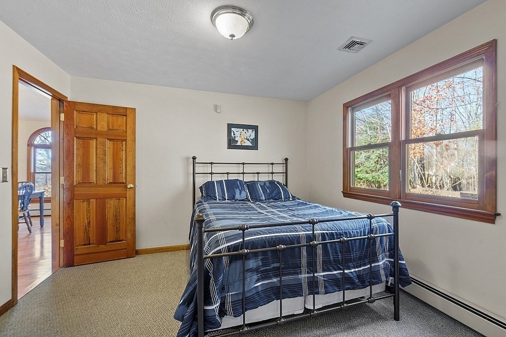 169 Wallace Hill Road Townsend, MA 01469 - Photo 31 of 42 a bedroom with a bed and a window