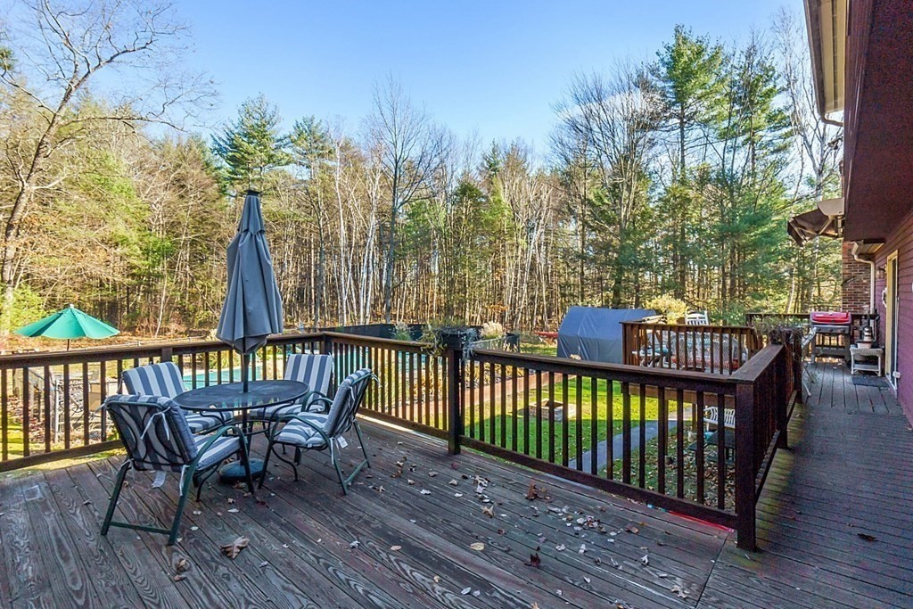 169 Wallace Hill Road Townsend, MA 01469 - Photo 36 of 42 a view of a wooden deck with furniture