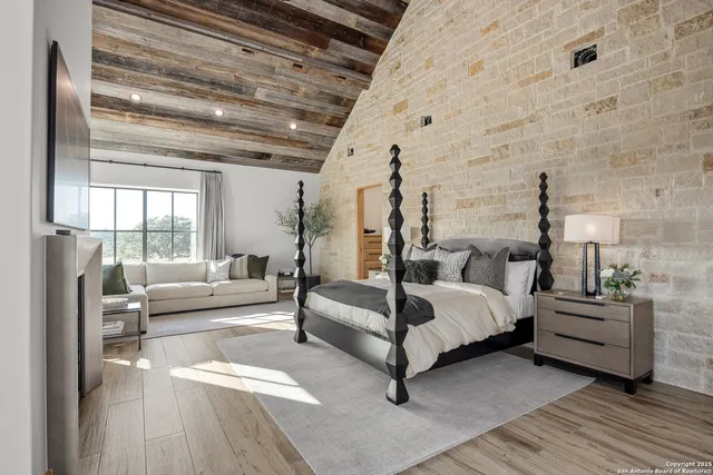 a vase of flowers sitting on a roof