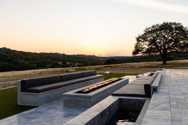 a view of a building with street view