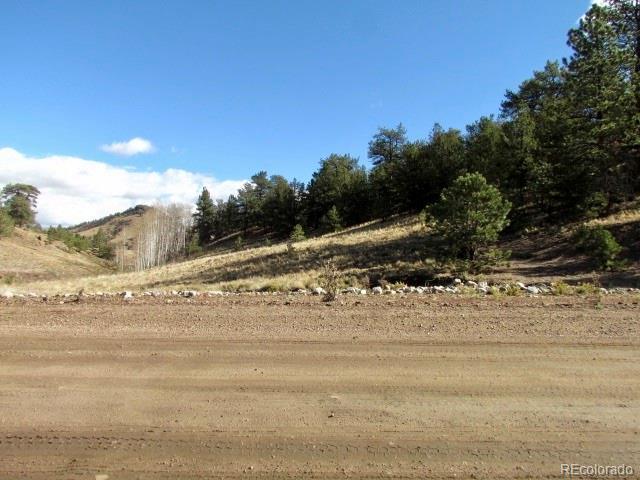 Cherokee Trail Hartsel, CO 80449 - Photo 9 of 28 a view of a yard with mountain view