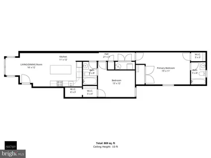 a picture of a floor plan