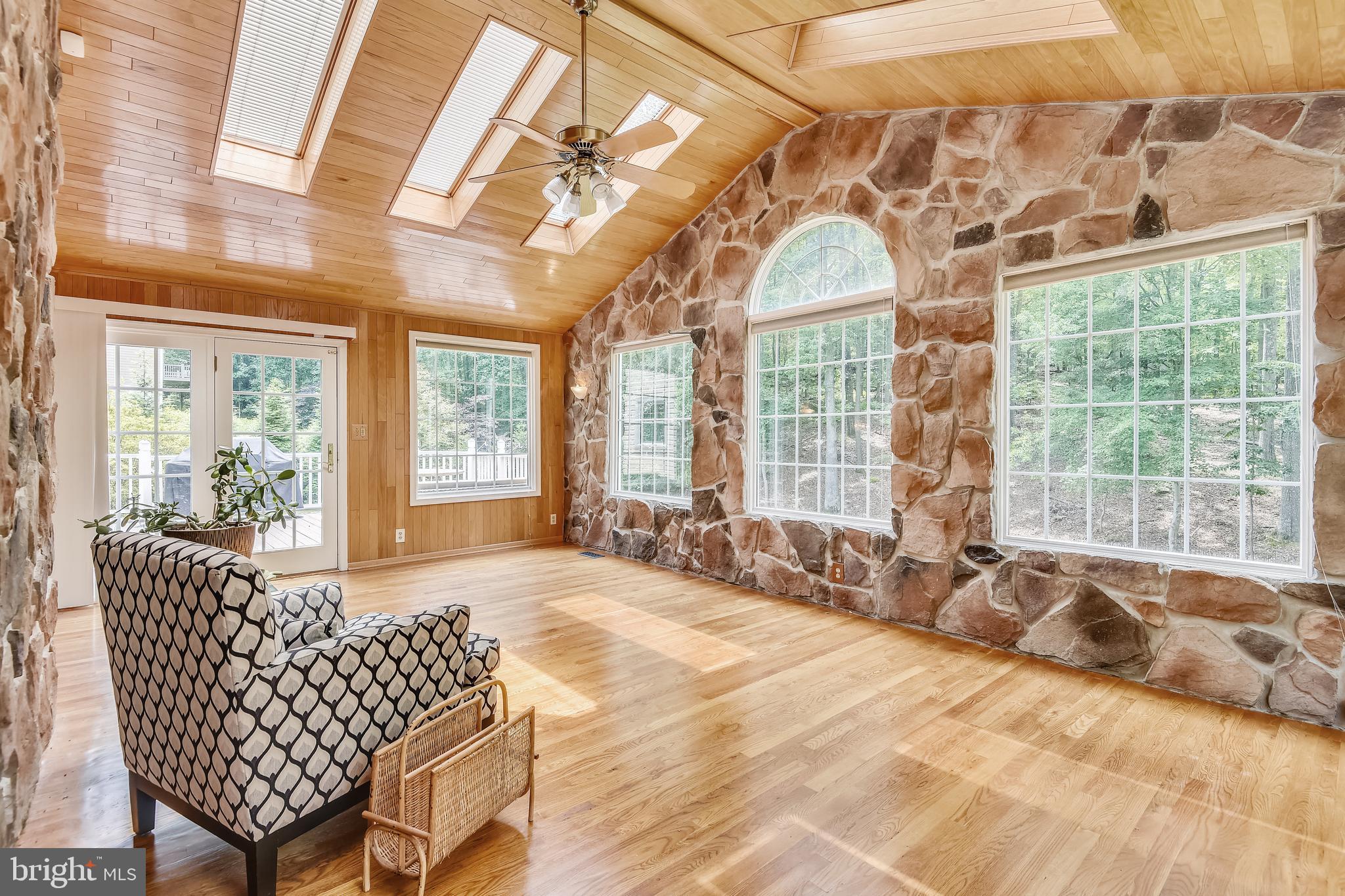 2006 Roundhouse Road Vienna, VA 22181 - Photo 16 of 47 Beautiful stone and wood sun room