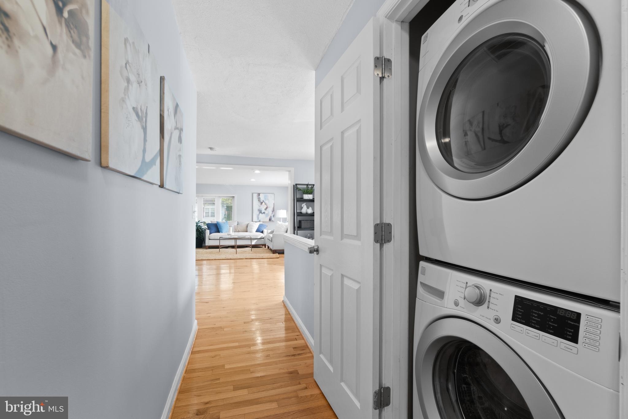 1009 Upton Road Glen Burnie, MD 21060 - Photo 12 of 31 Convenient stacked hallway laundry area