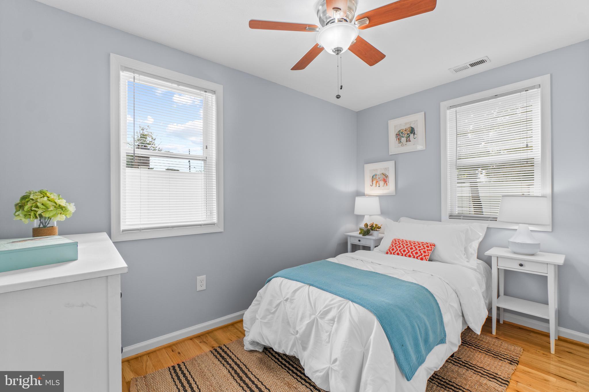 1009 Upton Road Glen Burnie, MD 21060 - Photo 19 of 31 Bedroom 2 with ceiling fan