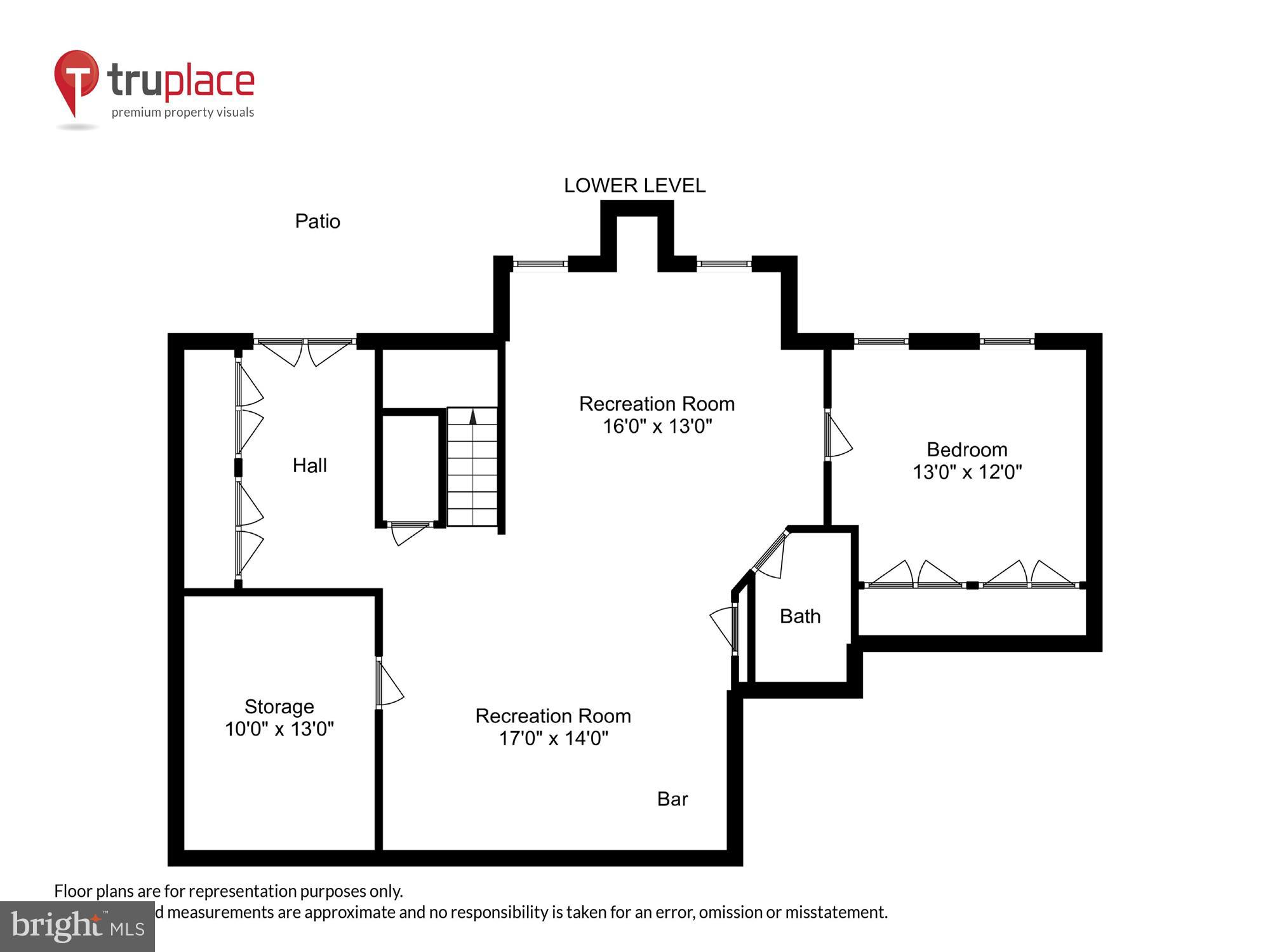 17128 Magic Mountain Drive Round Hill, VA 20141 - Photo 53 of 53 Lower Level Floor Plan