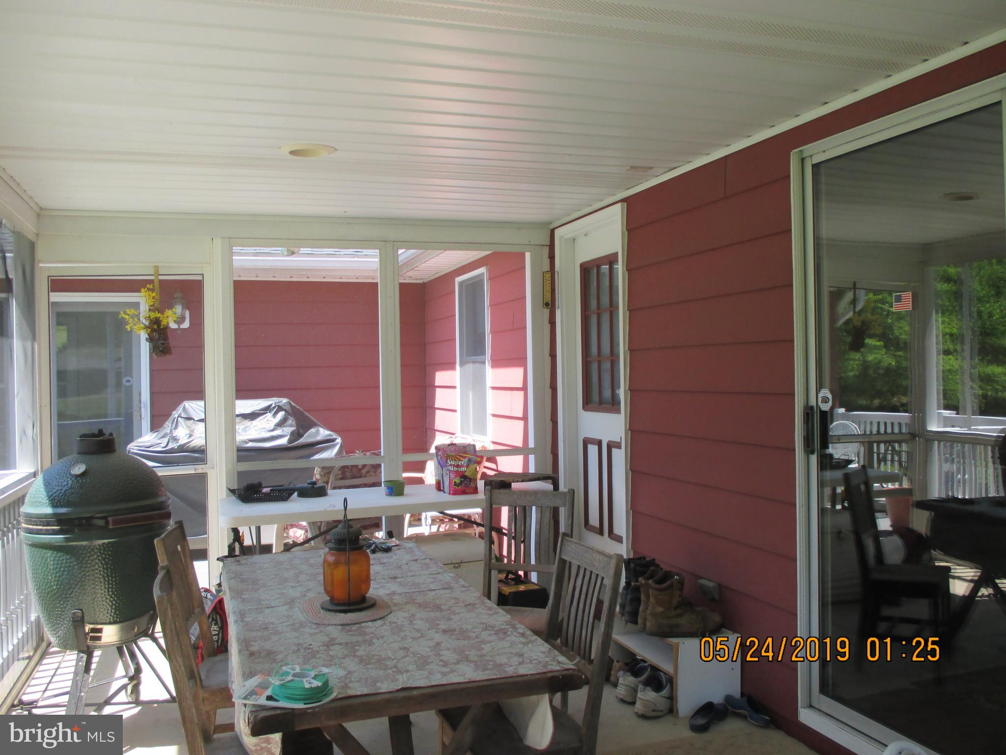 14642 Orchard Ridge Road Hancock, MD 21750 - Photo 37 of 43 Rear screened in porch