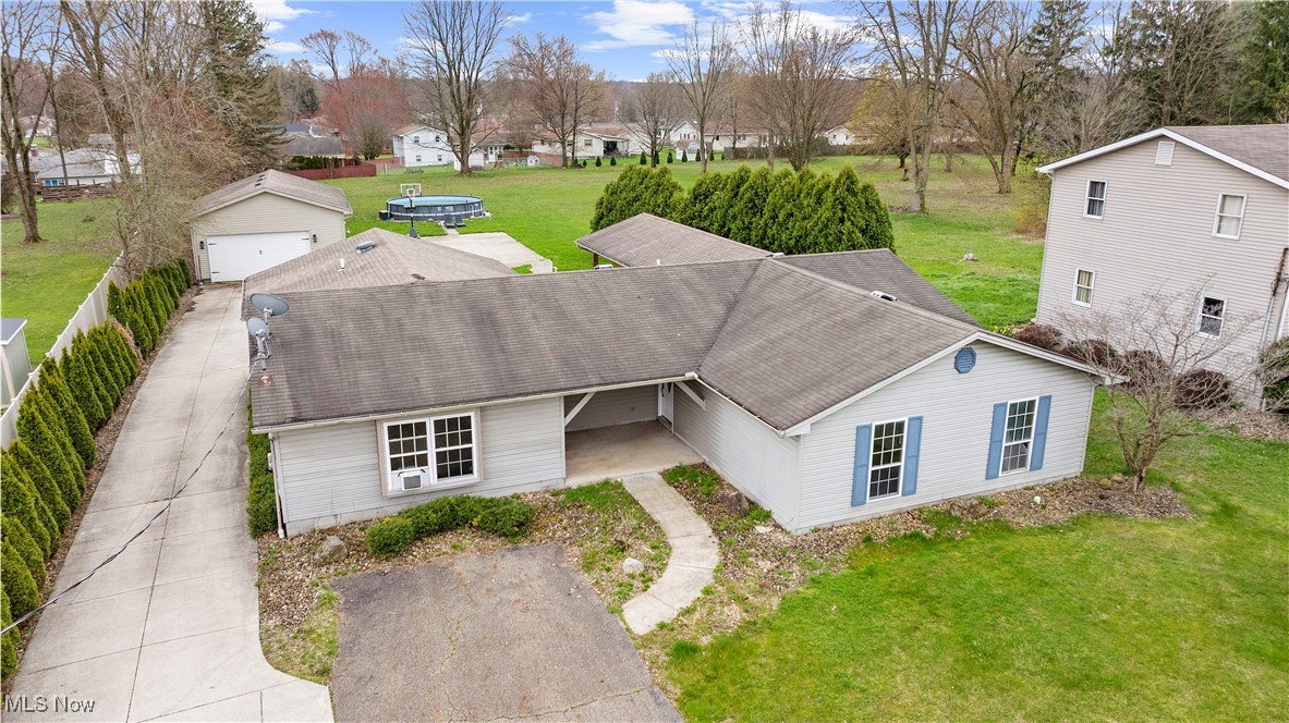 4075 Kirk Road Austintown, OH 44511 - Photo 1 of 40 Drone / aerial view featuring a residential view