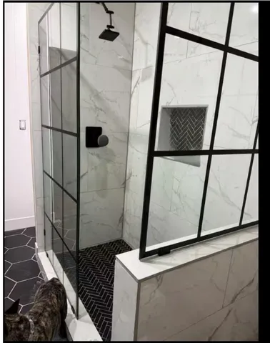 a view of wooden floor