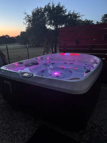 a big room with a yard