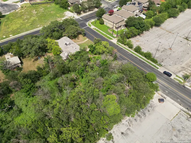 a view of a city from a terrace