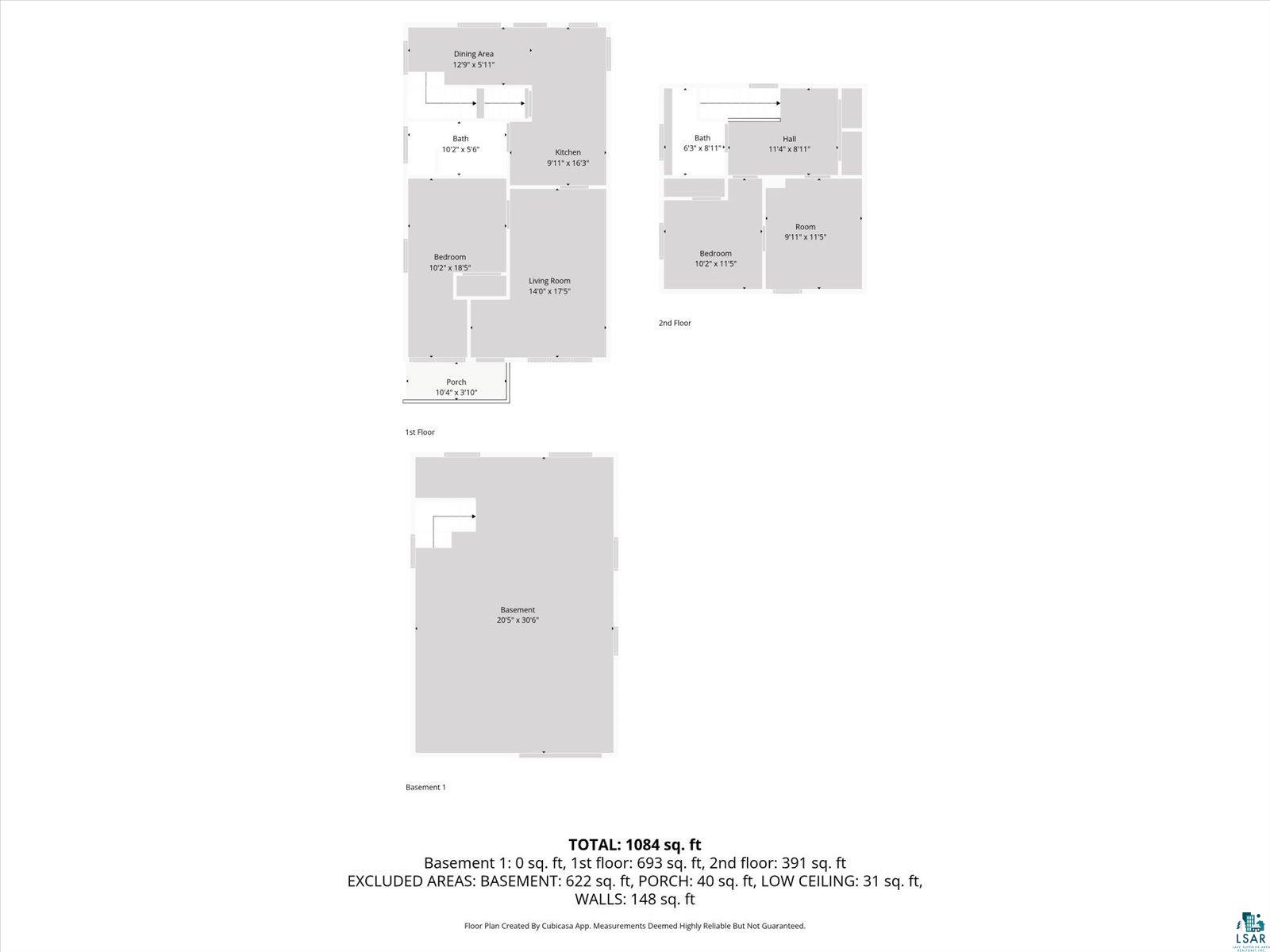726 Summit Street Eveleth, MN 55734 - Photo 29 of 29 View of home floor plan