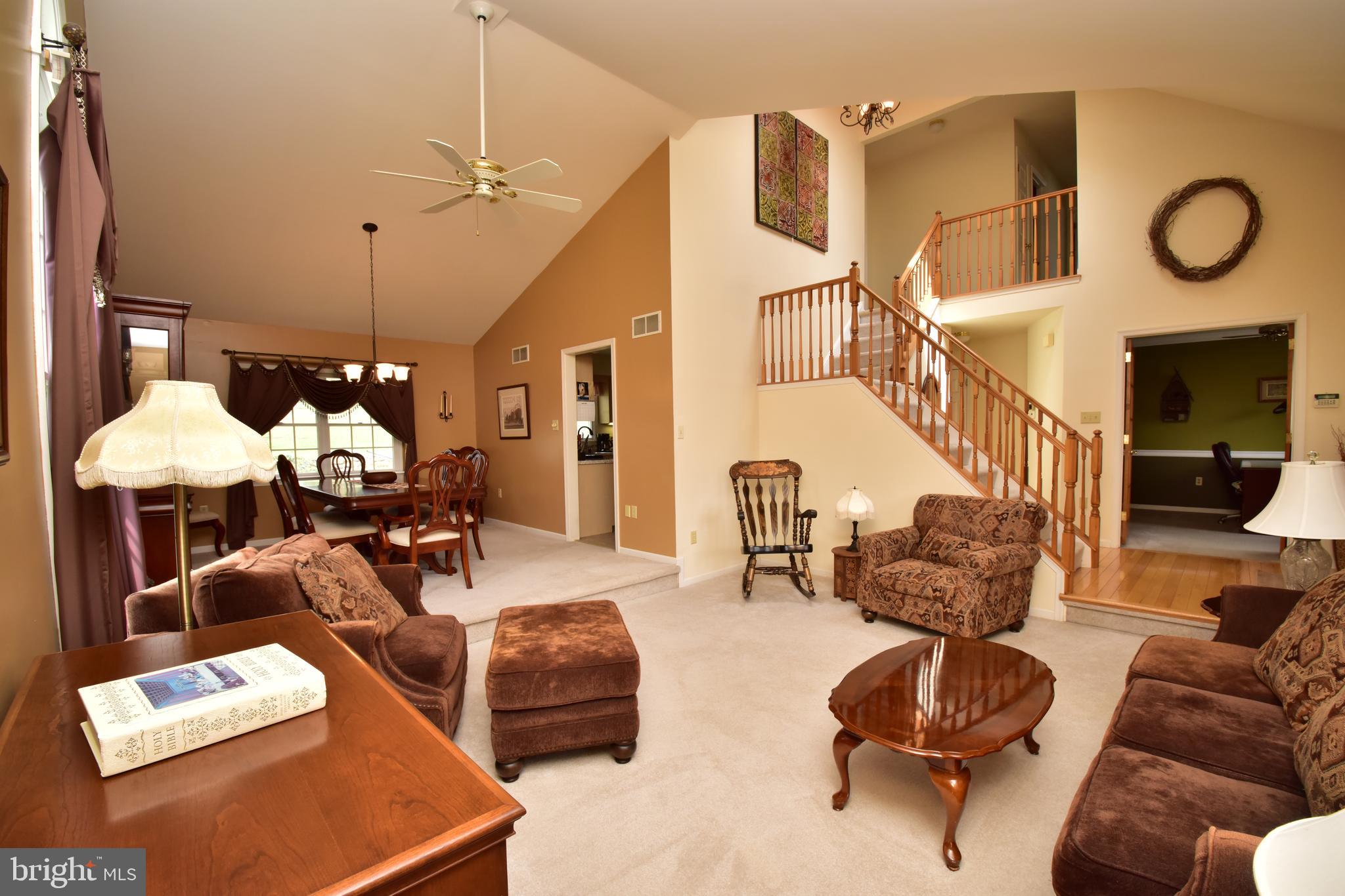 1111 Pepper Ridge Drive Reading, PA 19606 - Photo 4 of 30 Sunken living room w/ vaulted ceiling