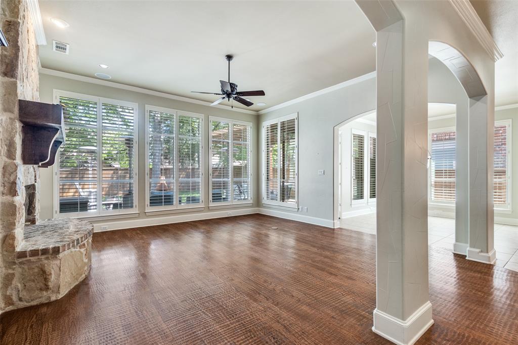 901 Sandy Trail Keller, TX 76248 - Photo 20 of 36 Unfurnished sunroom with arched walkways