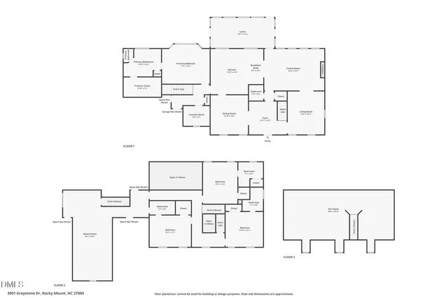 $785,000 | 3001 Greystone Drive, Rocky Mount, NC 27804