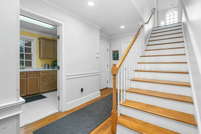 a bathroom with a sink vanity and a mirror